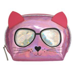 Stella & Max Dome Cat Cosmetic Bag / Pouch - NWT